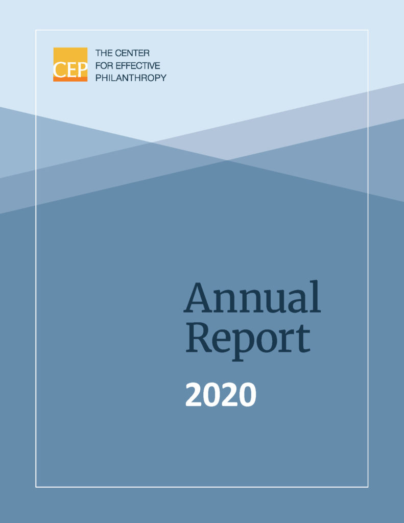 CEP 2020 Annual Report Cover
