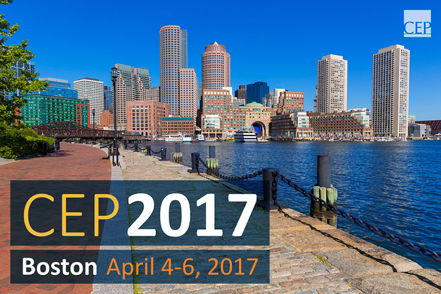 CEP 2017 Conference to Be Held in Boston